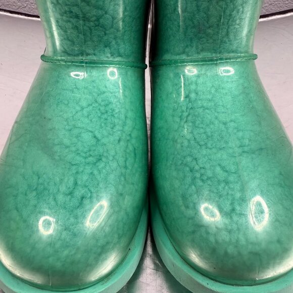 Ugg Clear Green Boots - Picture 2 of 8